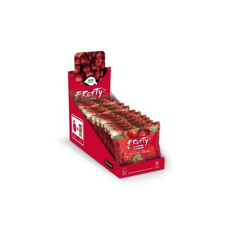 Snack de Manzana Roja Deshidratada x 18g - Frutty