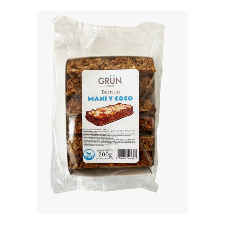 Barrita Mani y Coco x 200g - Grun