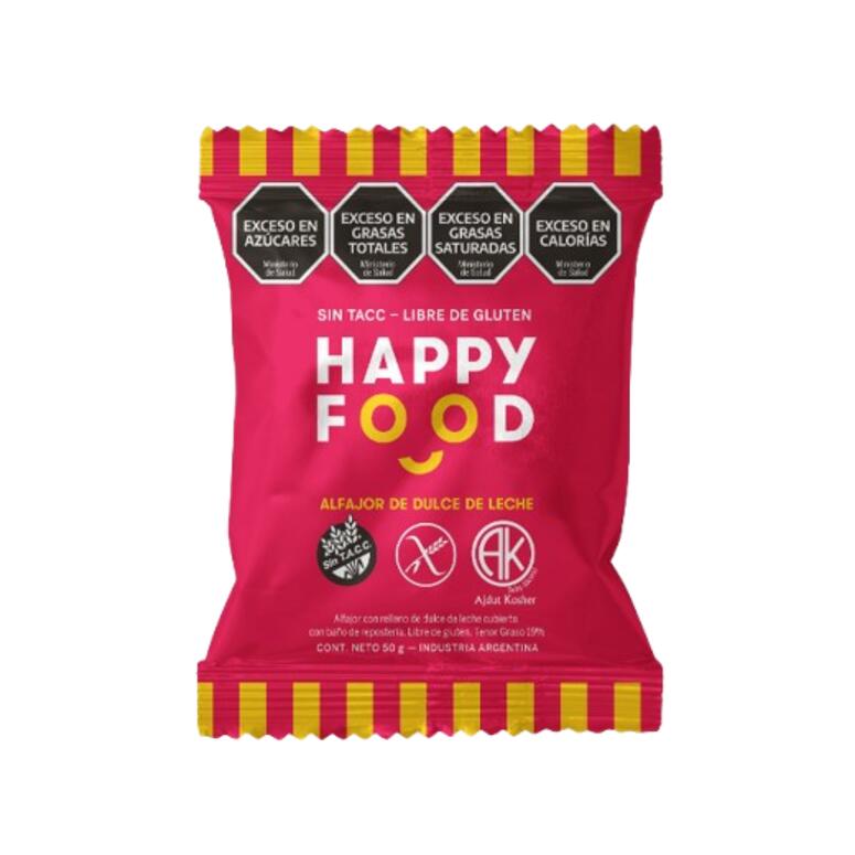 Alfajor de Dulce de Leche x 50g - Happy Foods