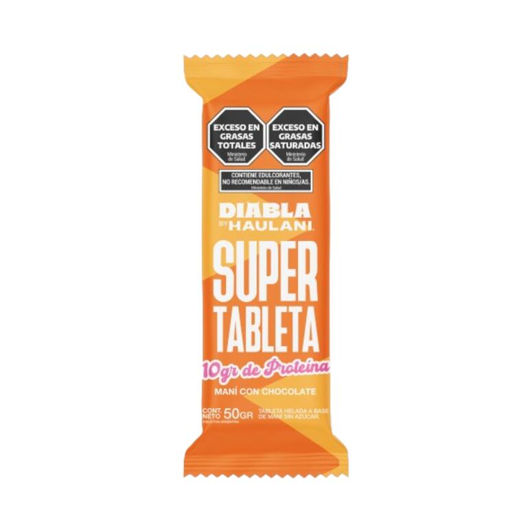 Super Tableta Proteica de Mani con Chocolate x 50g - Haulani