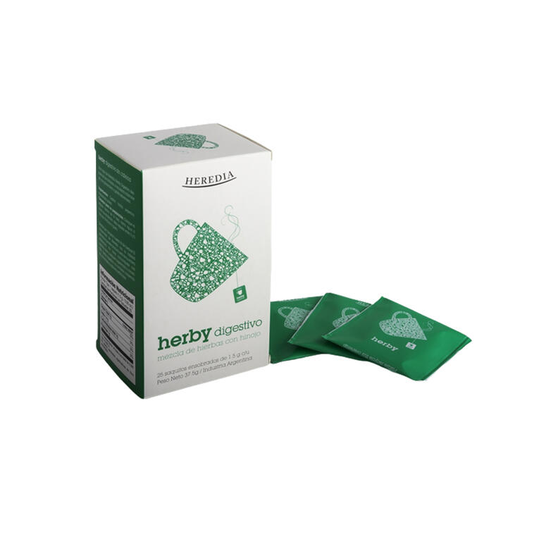 Te Herby (25 saquitos) x 78g - Heredia