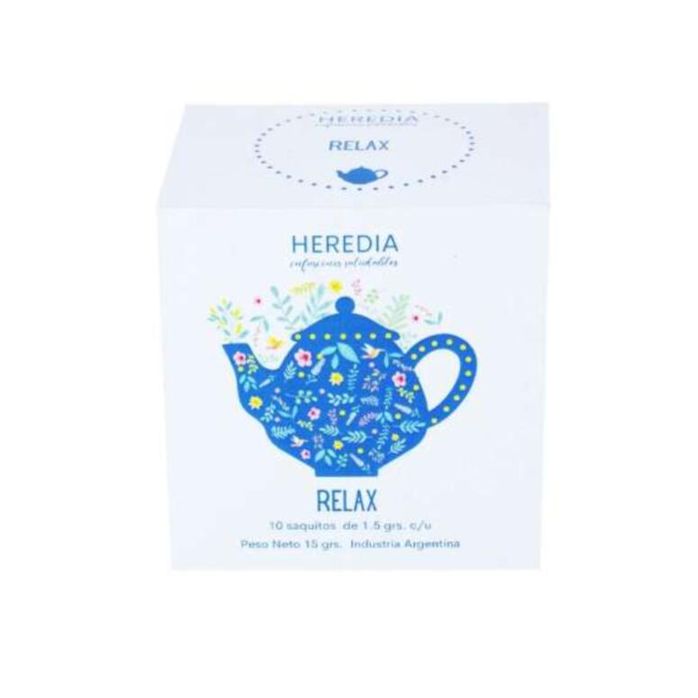 Te Relax (10 Saquitos x Caja) x 15g - Heredia