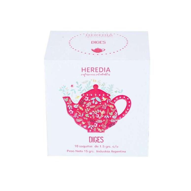 Te Diges (10 Saquitos x Caja) x 15g - Heredia