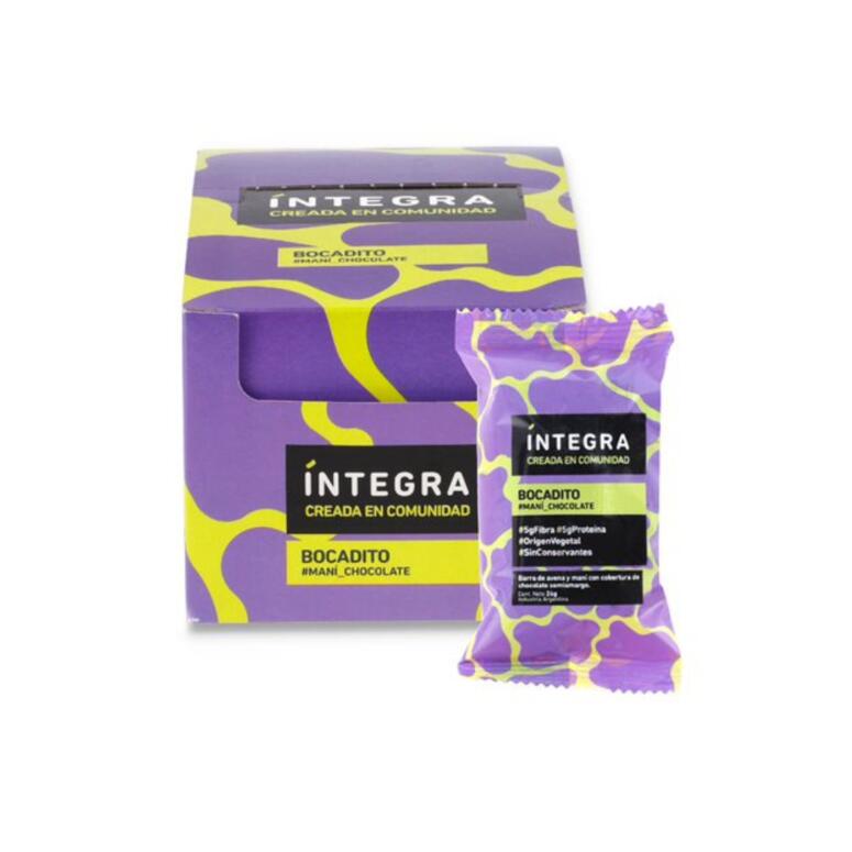 Bocadito de Mani con Chocolate x 24g - Integra