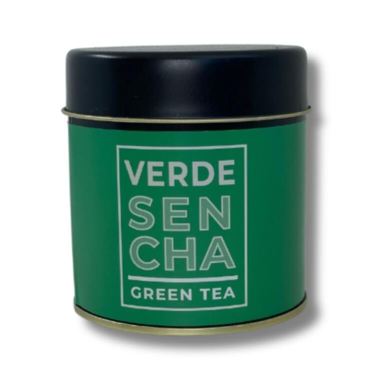Te en Hebras Verde Sencha en Lata x 40g - Intizen