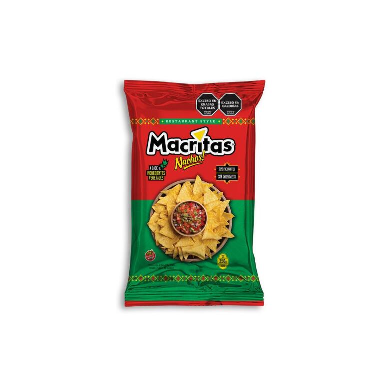Nachos x 250g - Macritas