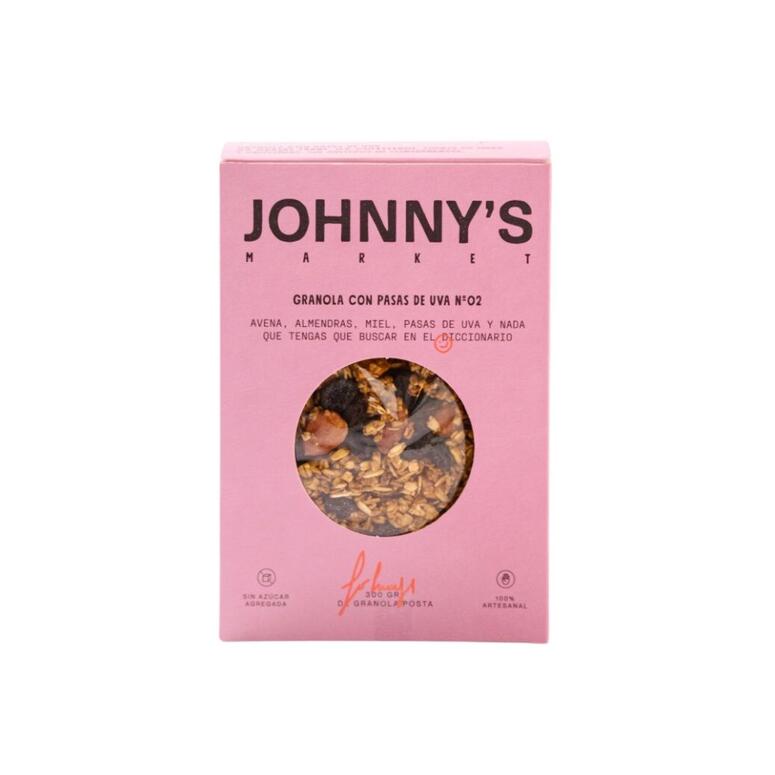 Granola Con Pasas de Uva x 300g - Johnnys