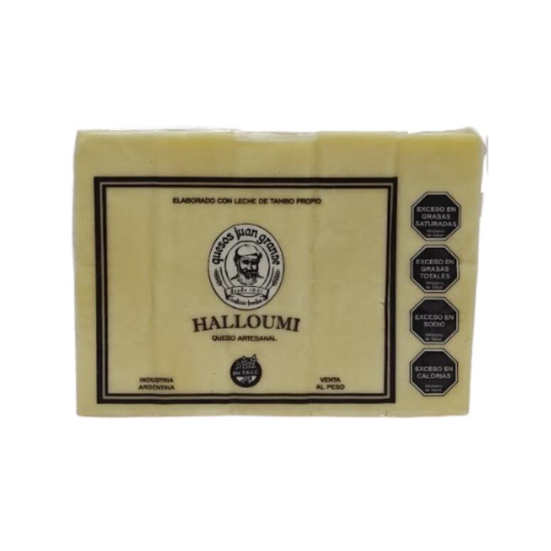 Queso Fraccionado Halloumi - Juan Grande