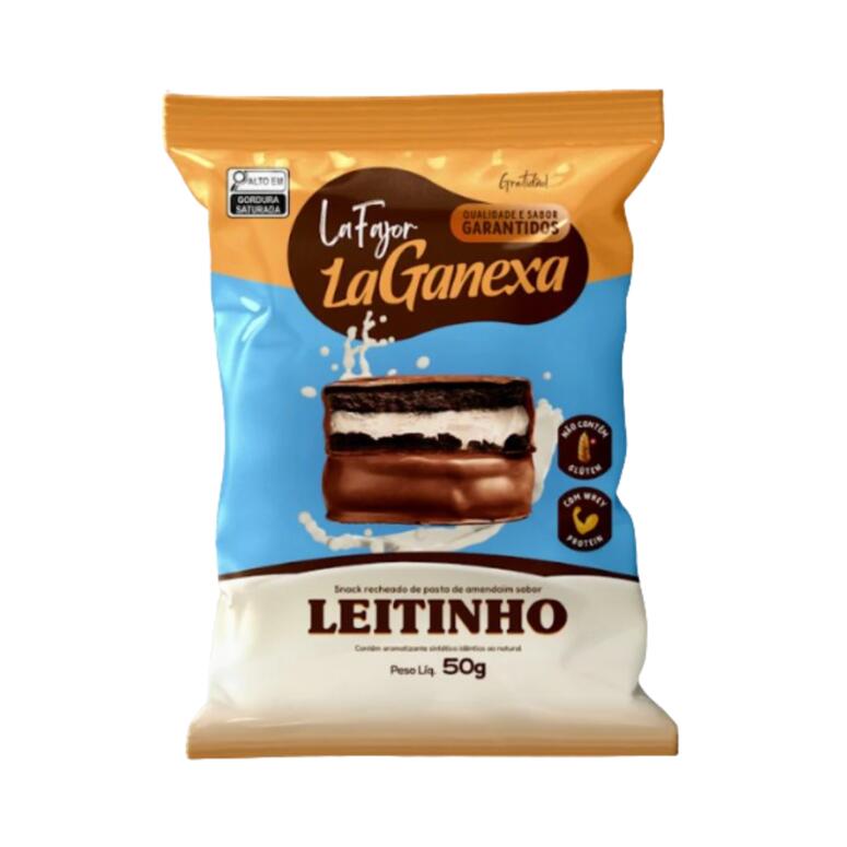 Alfajor de Proteina sabor Leitinho x 50g - La Ganexa