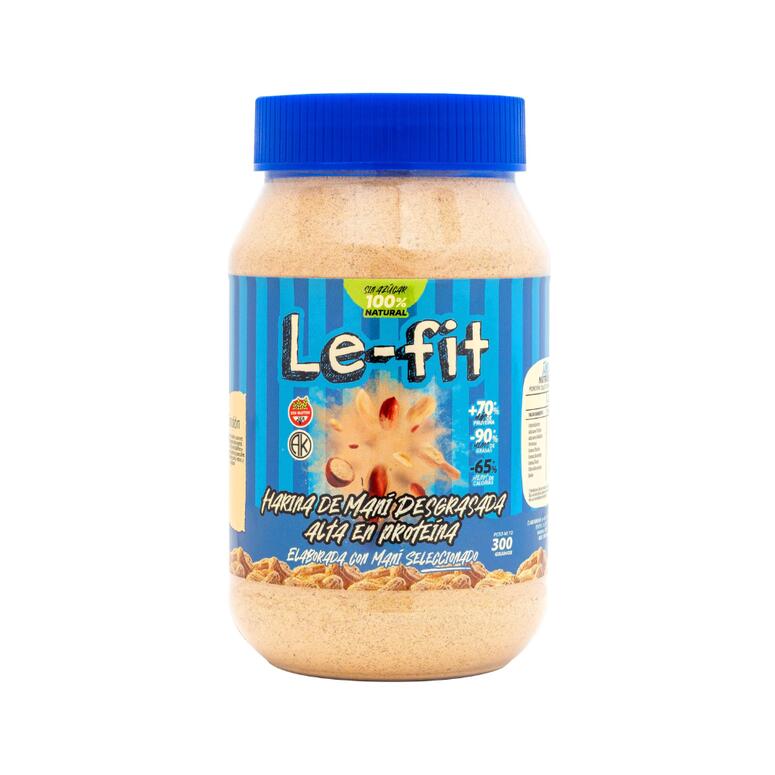 Harina de Mani Desgrasada Alta en Proteinas x 300g - Le Fit