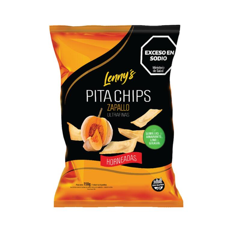 Pita Chips Zapallo Ultrafinas x 150g - Lennys
