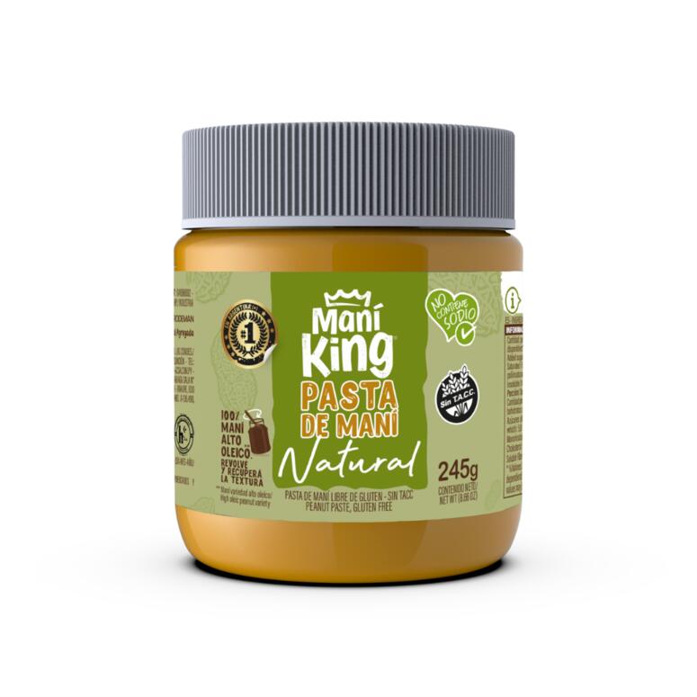 Pasta de Mani Natural x 245g - Mani King