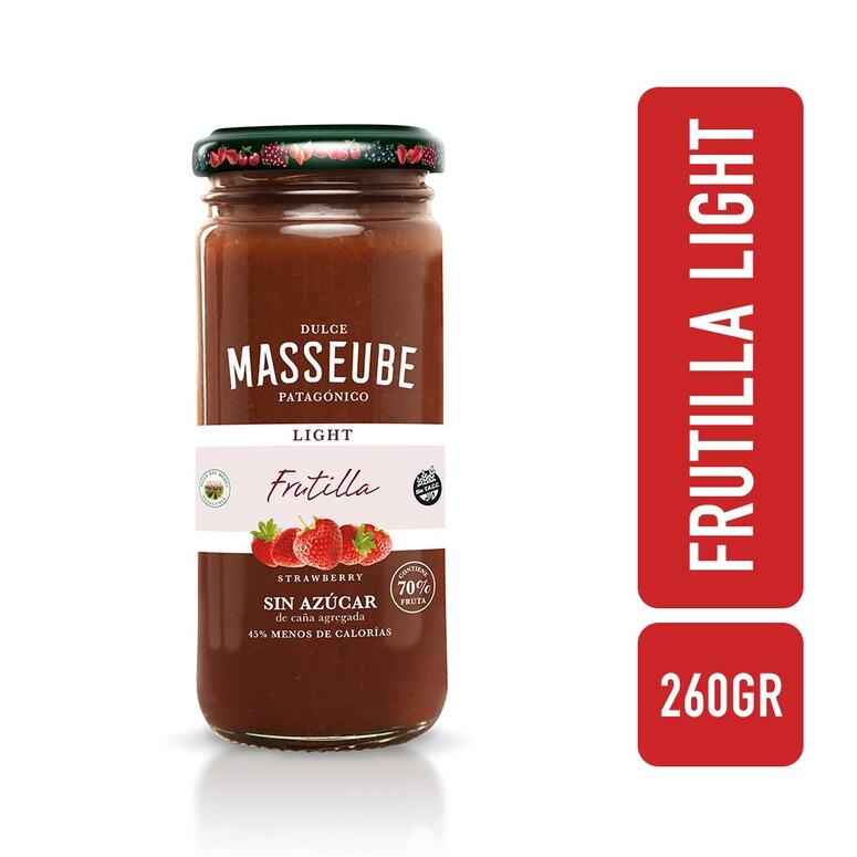 Dulce de Frutilla Light x 262g - Masseube