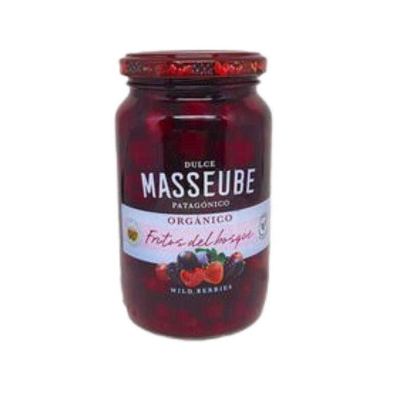 Frutos del Bosque Dulces Organicos al Natural x 380g - Masseube