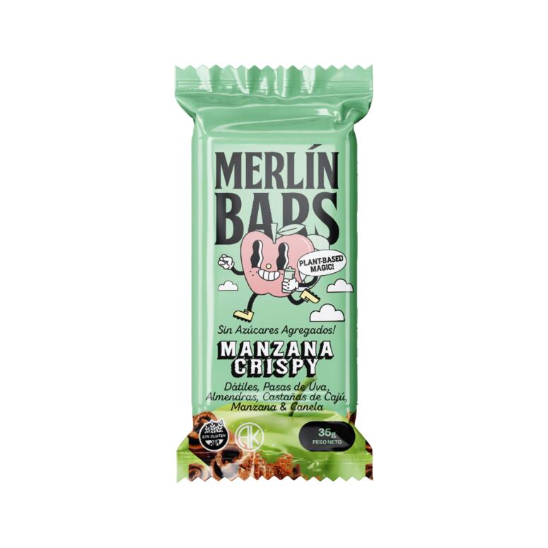 Barrita Manzana Crispy x 35g - Merlin Foods