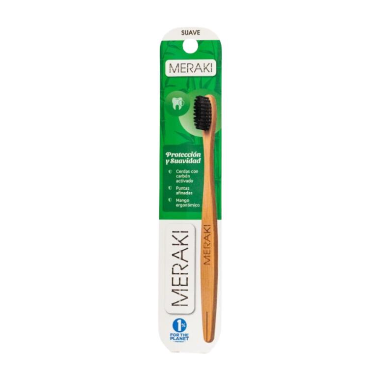Cepillo Dental de Bambu Suave x 10g - Meraki
