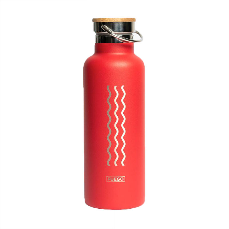 Botella Termica x 600ml Fuego - Meraki