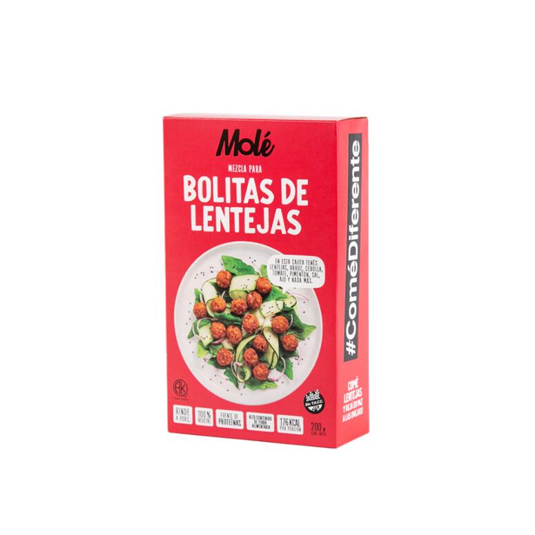 Premezcla para Bolitas de Lenteja Sabor Barbacoa x 200g - Mole