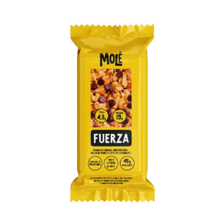 Barra Cereal Fuerza X 45g - Mole