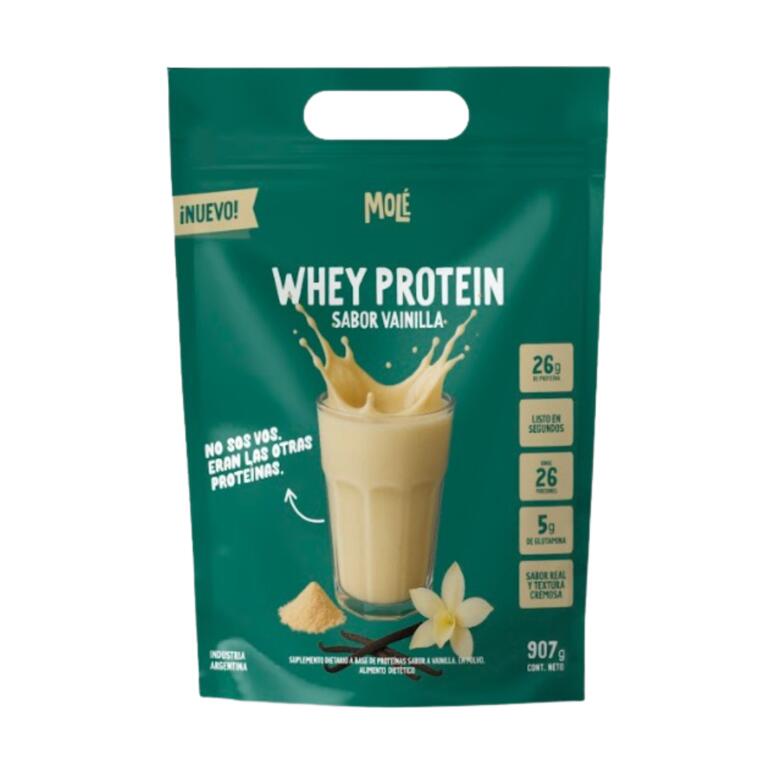 Whey Protein sabor Vainilla x 907g - Mole
