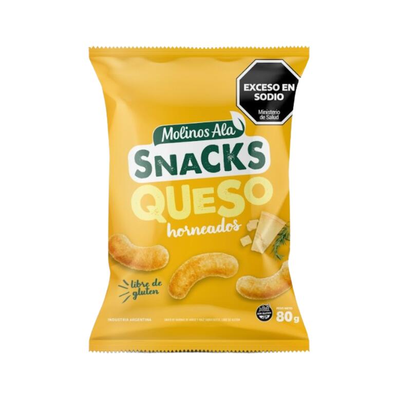 Snack Horneados Queso x 80g - Molinos Ala