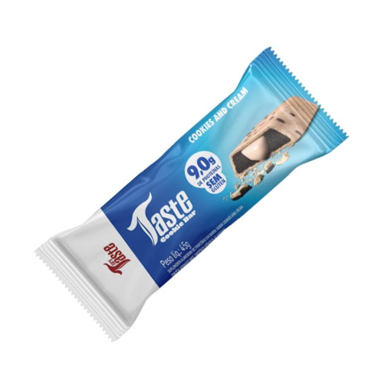 Barra de Proteina sabor Cookie and Cream x 45g - Mrs Taste
