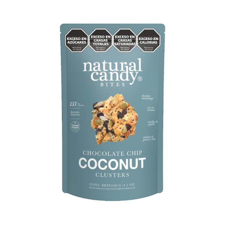 Chocolate Chips Coconut Clusters x 100g - Natural Candy