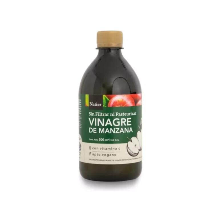 Vinagre de Manzana con Vitamina C x 500ml - Natier