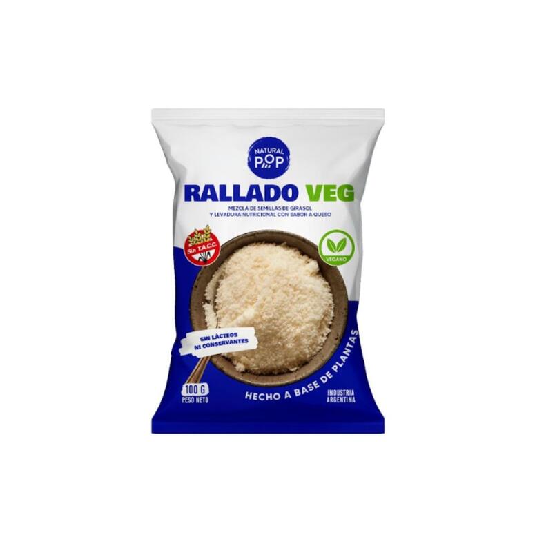 Rallado Veg x 100g - Natural pop