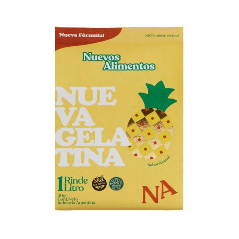 Gelatina Vegana Anana x 30g - Nuevos Alimentos
