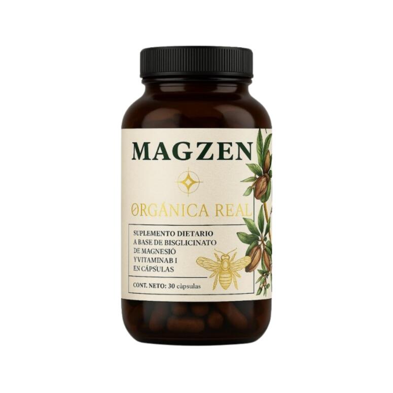 Magzen suplemento dietario a base de Magnesio x 39g - Organica Real