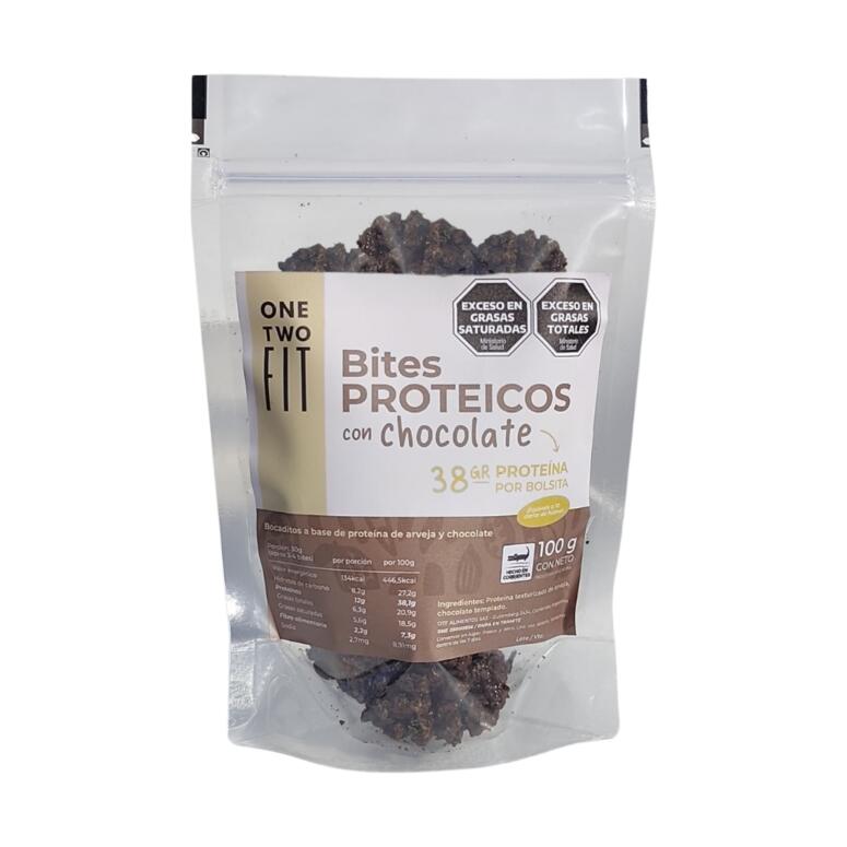 Bites Proteicos con Chocolate x 100g - One Two Fit