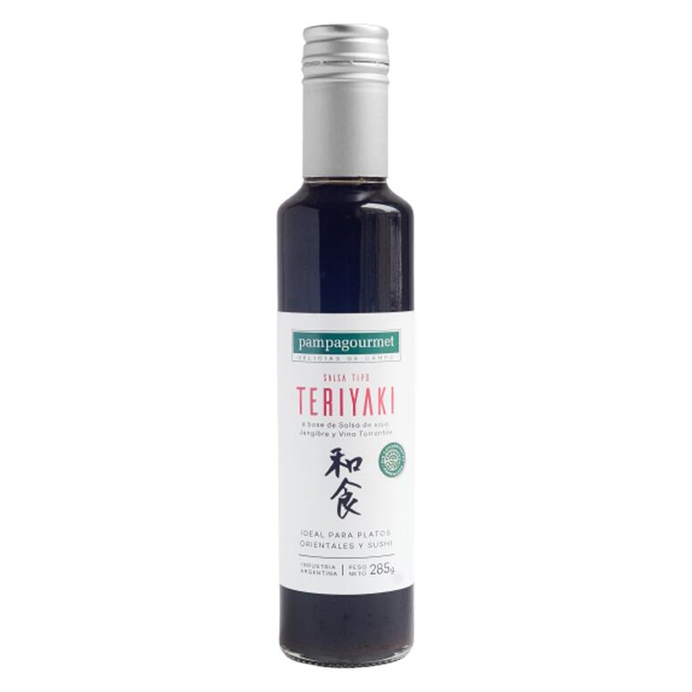 Salsa Teriyaki con Vino Torrontes x 285g - Pampa Gourmet