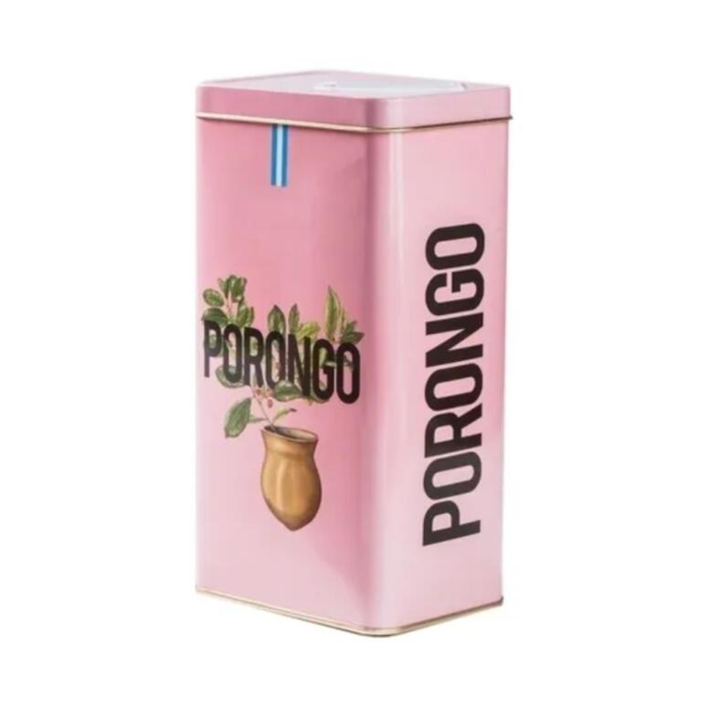 Yerbera de lata para 500g - Porongo