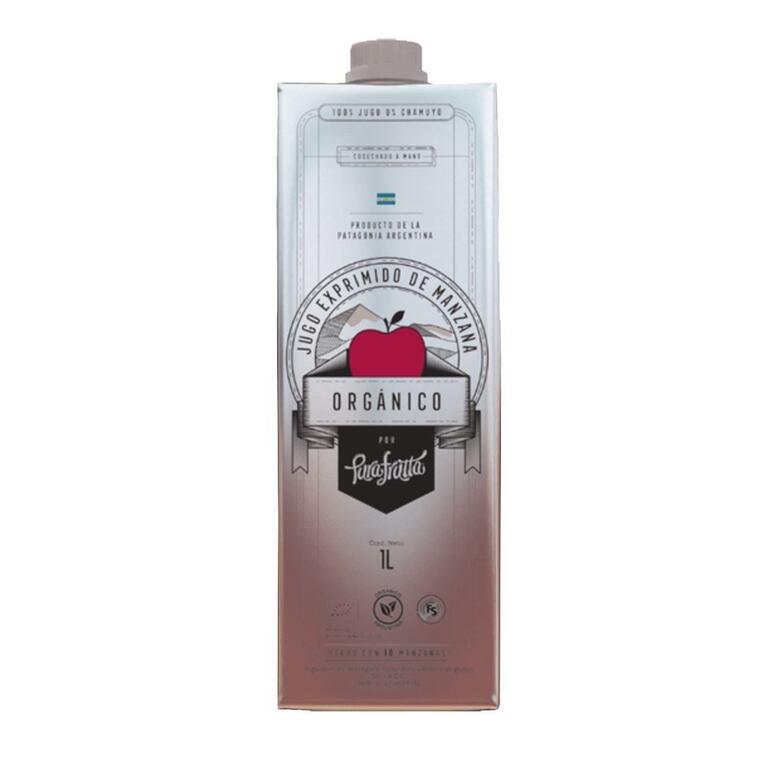 Jugo 100% Exprimido Manzana Organica x 1l - Pura Frutta