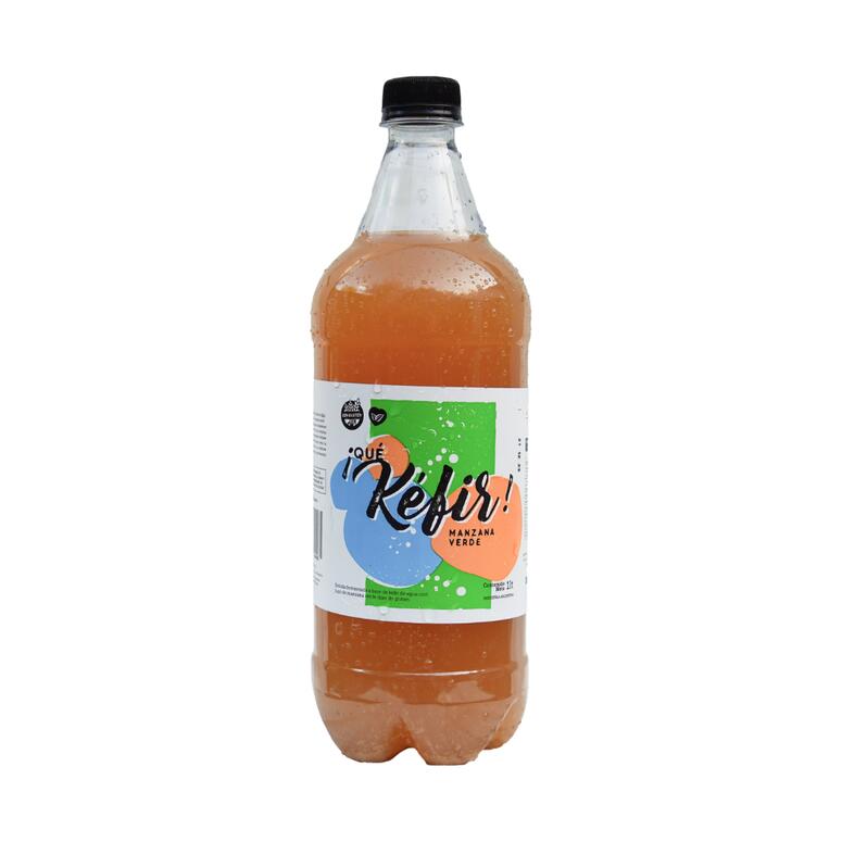 Kefir Manzana Verde PET Crystal x 1l - Que Kefir