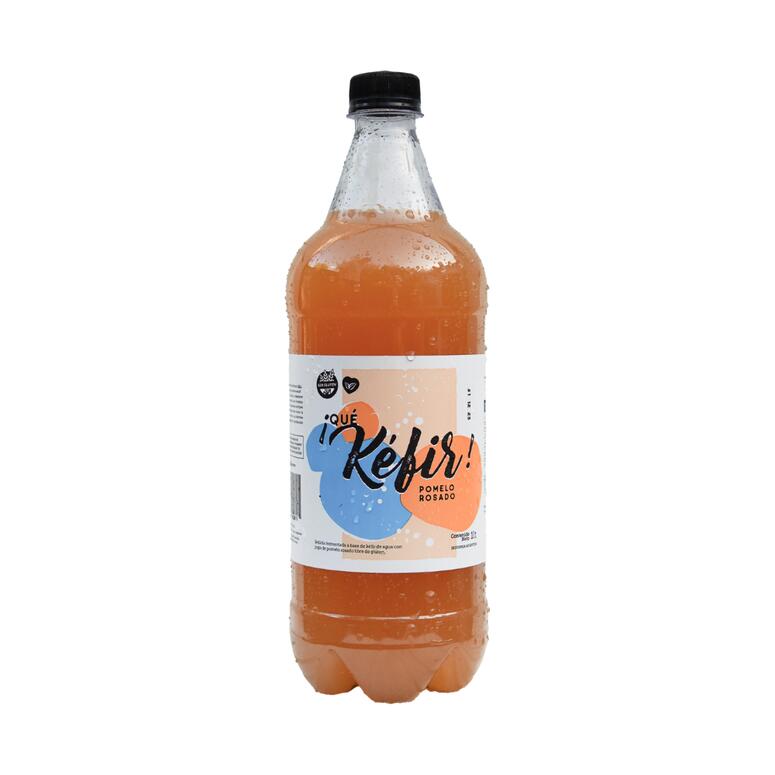 Kefir Pomelo Rosado PET Crystal x 1l - Qué Kéfir