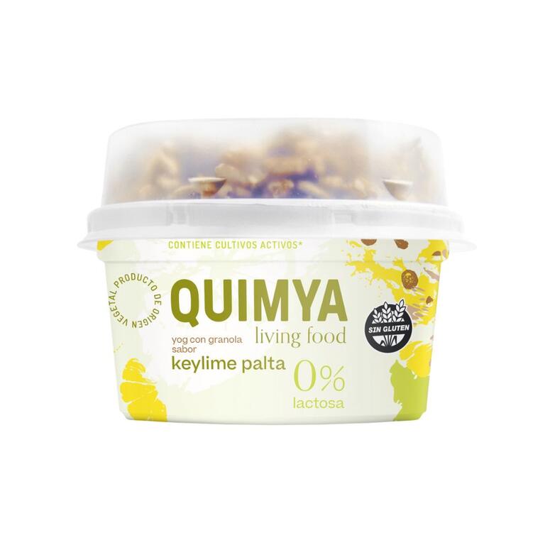 Yogurt a Base de Coco Key Lime Palta con Granola x 150g - Quimya