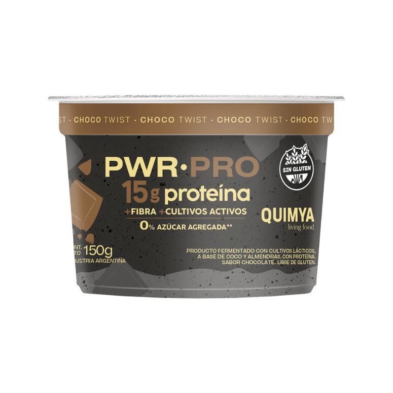 Yogurt Choco Twist PWR.PRO 15g Proteina Sin Azucar x 150g - Quimya