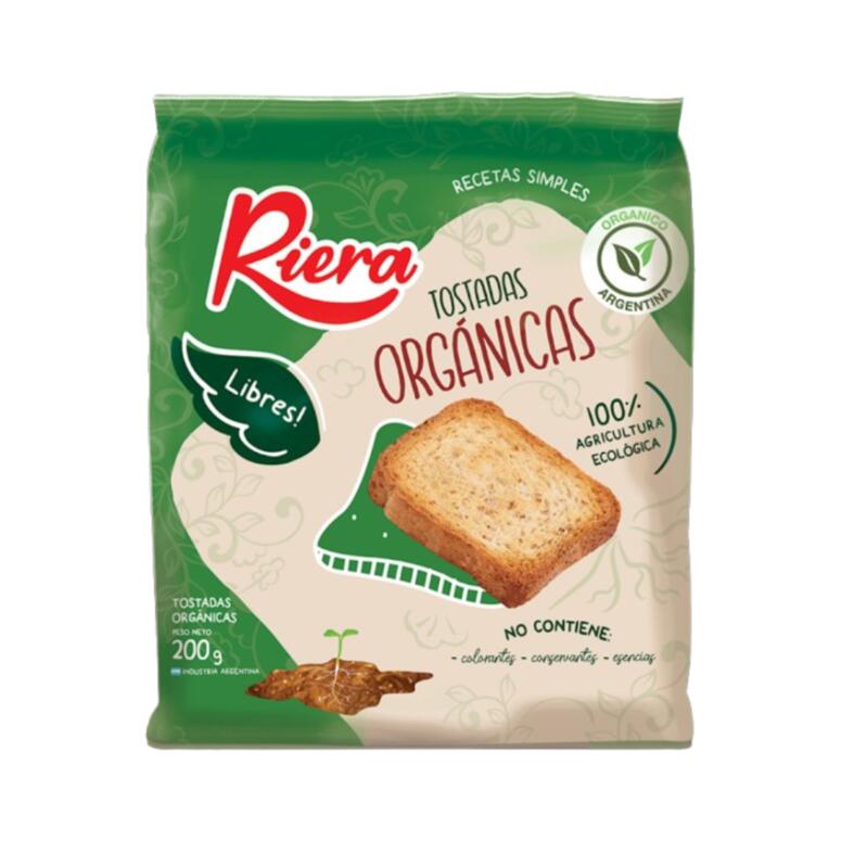 Tostadas Organicas x 200g - Riera