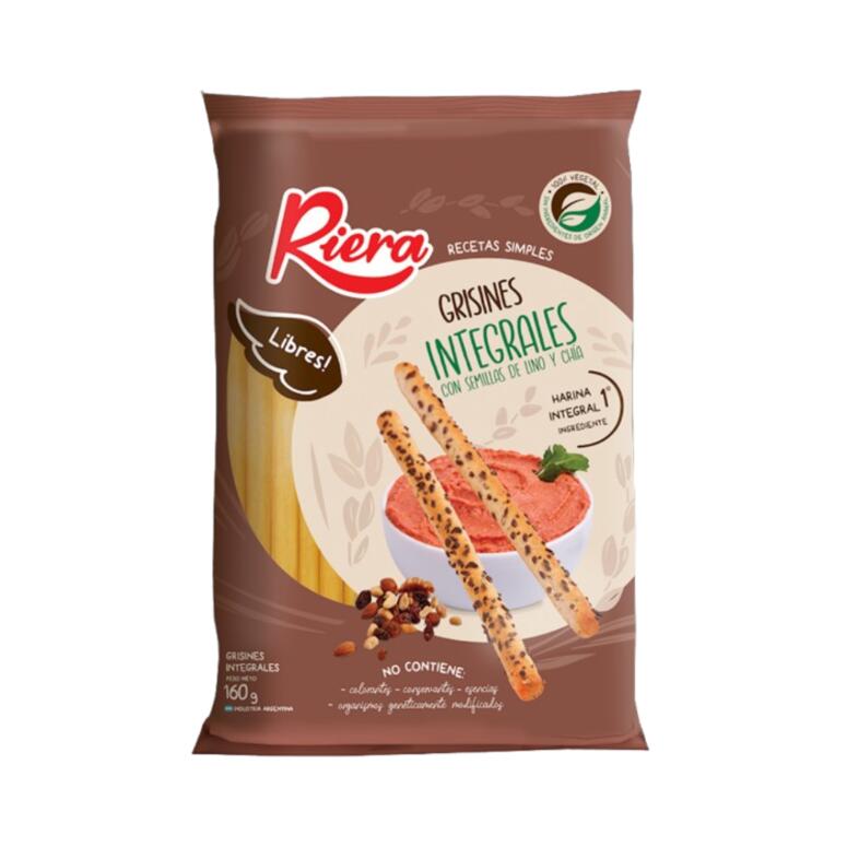 Grisines Integrales x 160g - Riera