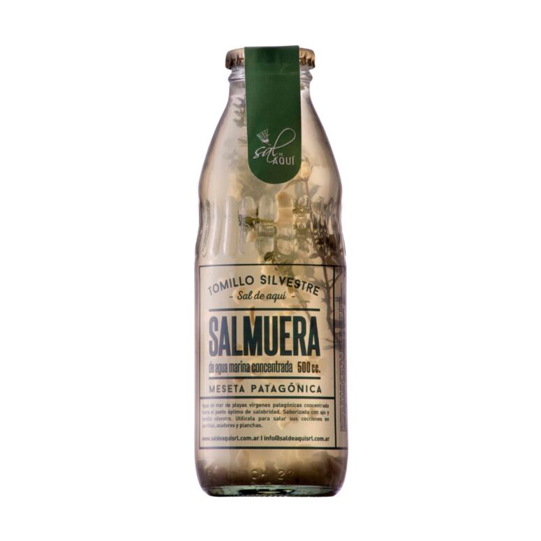 Salmuera Marina Tomillo x 500ml - Sal de Aqui