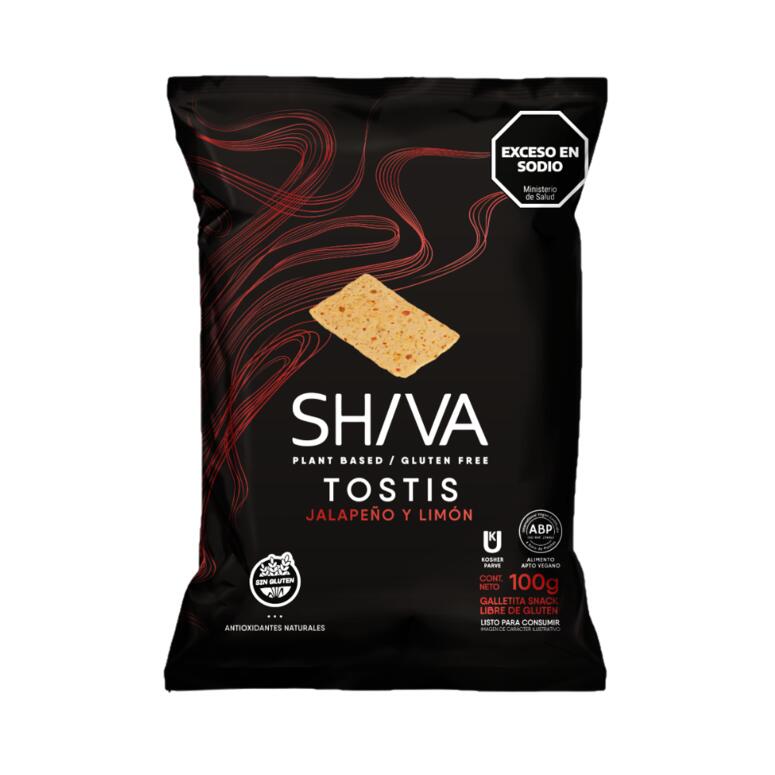 Shiva Tostis Jalapeño y Limon x 100g - Shiva