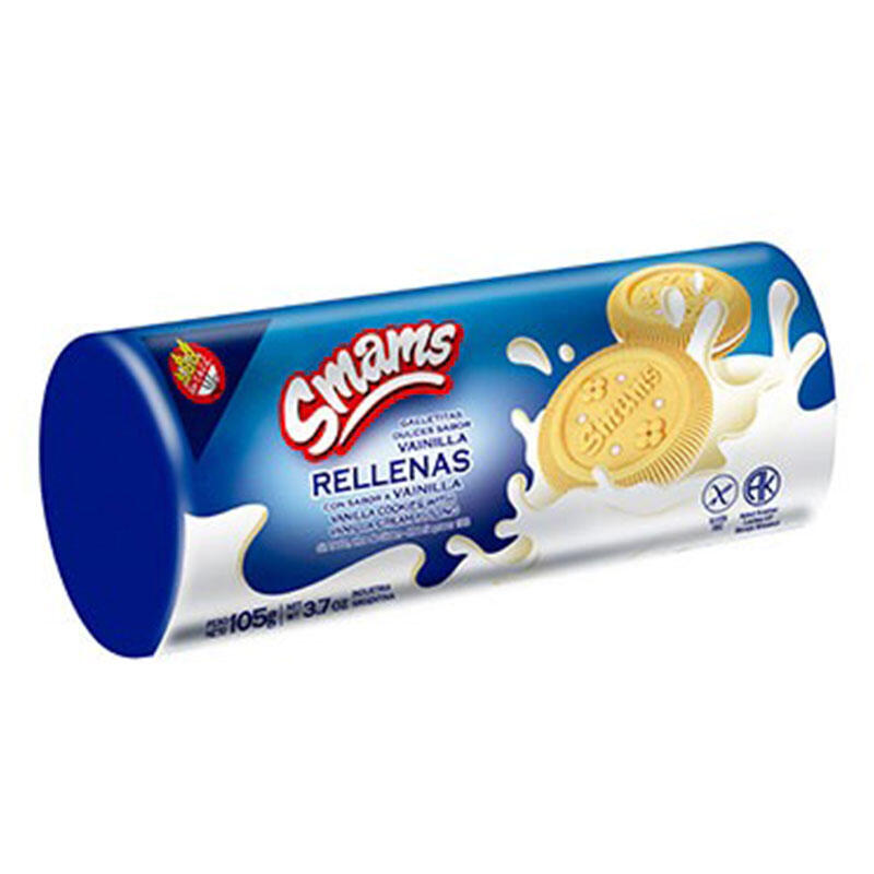 Galletitas Rellenas de Vainilla x 105g - Smams