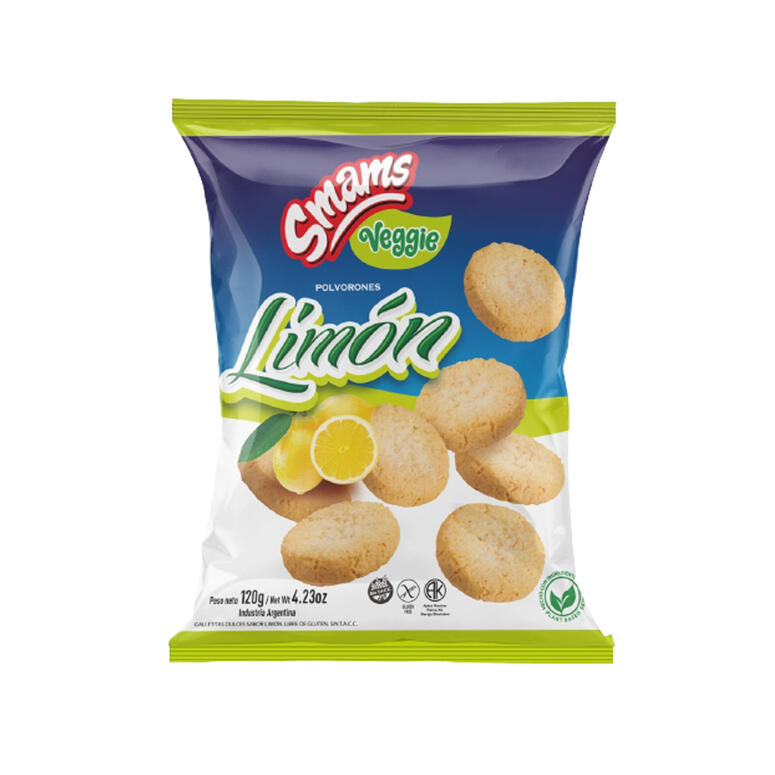 Polvorones de Limon Veggie x 120g - Smams