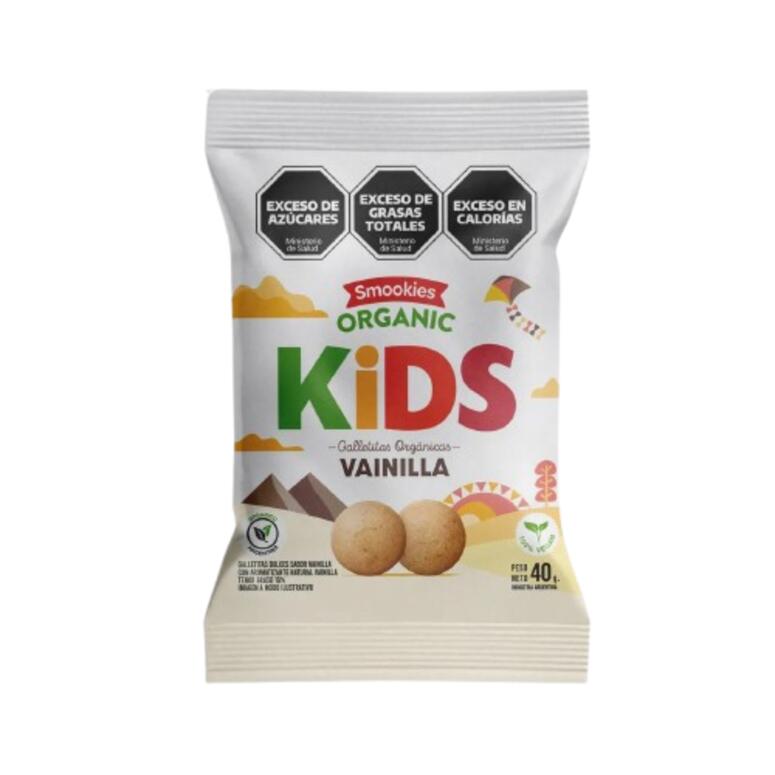 Smookies Kids Galletitas Organicas Vainilla x 40g - Smookies