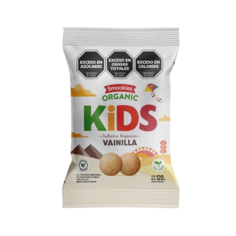 Smookies Kids Galletitas Organicas Vainilla x 120g - Smookies