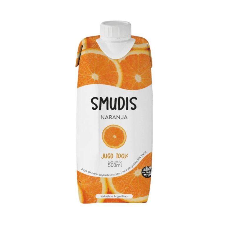 Jugo 100% de Naranja x 500ml - Smudis