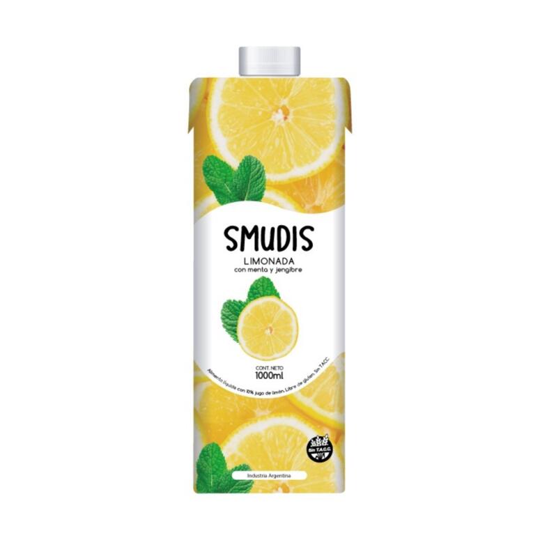 Jugo 100% de Limonada x 1L - Smudis