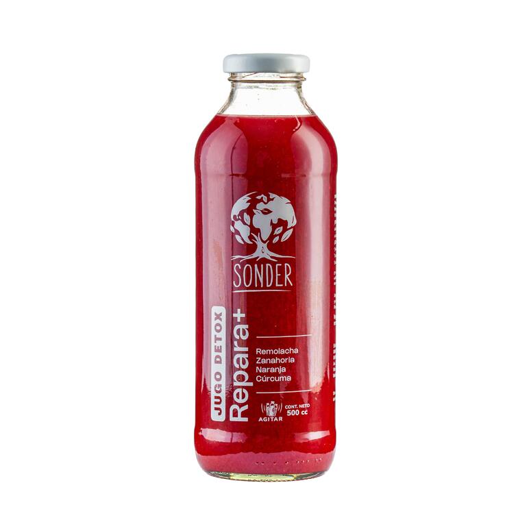 Jugo Red Land (Remolacha, Zanahoria, Naranja y Curcuma) x 500ml - Sonder